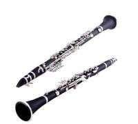 Clarinet Kit Musical Instrument Clarinet Silver Plated Keys B Flat Beginner Entry Level Exam