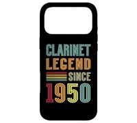 Clarinet Legend 1950 75 Years Musician Clarinet Player Case for iPhone 17 Pro Max