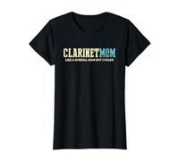 Clarinet Mom Cooler Fun Mommy Vintage Mothers Day T-Shirt