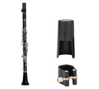 Clarinet Mouthpiece Accessory - PU Ligature Fastener with Plastic Cap for Bakelite Mouthpiece - Enhances Tremolo and Resonance - Ideal for Students and Professionals