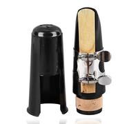 Clarinet Mouthpiece, Clarinet Mouthpiece Clarinet Reeds Clarinet Mouthpiece Kit with Clarinet Ligature Plastic Cap Musical Instrument Accessory