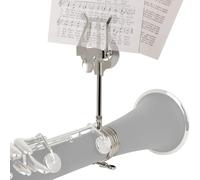 Clarinet Music Holder - Sheet Musics, Trumpet Marching Lyre | Strong Spring Instrument Lyre, Portable Music Book Holder For Performance Durable Lightweight Wind Instrument Accessory
