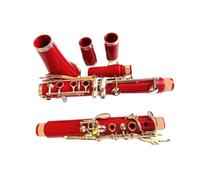 Clarinet Musical 17-key B flat clarinet color red tube western wind instrument clarinet wind instrument clarinet