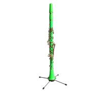 Clarinet Musical 17-key clarinet Bb ABS body colored clarinet(Green)
