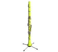 Clarinet Musical 17-key clarinet Bb ABS body colored clarinet(Yellow)