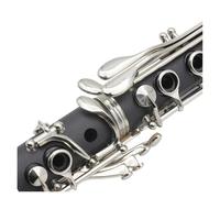Clarinet Musical 17-key double two-section bakelite clarinet black wind instrument beginner exam professional performance B flat clarinet