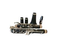 Clarinet Musical 17 Keys B Flat Musical Instruments Bakelite Tube Nickel Plated Clarinet Exquisite quality inside and outside