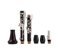 Clarinet Musical 17 keys Nickel Silver Key Bb tone Ebony clarinet Bb Clarinet Wood Clarinets Nickel Silver Key Musical Finely polished
