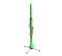 Clarinet Musical 17K Clarinet Bb Tube ABS Body Colored Clarinet Blue Black Tube Blue Green Purple Yellow Clarinet Bb Tube(Green)