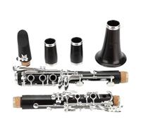 Clarinet Musical 18 Key Bb Silver Plated great Ebony Wood Speciality Clarinet Easy blowing