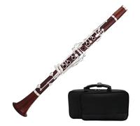 Clarinet Musical 18 keys Bb Clarinet rosewood body Silver Plated Keys With case