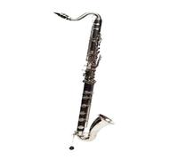 Clarinet Musical 26 pro Bass Clarinet to Low C Level Easy blowing great for student or Pro