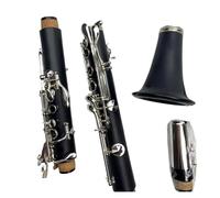 Clarinet Musical A bright appearance 17 Keys Bb Clarinet Bakelite B Flat Musical Instrument with Case Accessories Mouthpiec