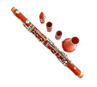 Clarinet Musical ABS Colour Nickel Plated Bb Clarinet 17key flexible playing forms(Red)