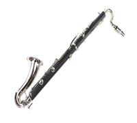 Clarinet Musical B-flat Bass Clarinet Clarinet Instrument Bakelite Silver Plated