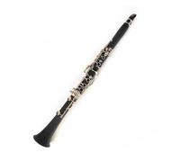 Clarinet Musical B-flat Tune Professional Woodwind Instruments Clarinet Black tube bakelite 17 keys comfortable and non-slip