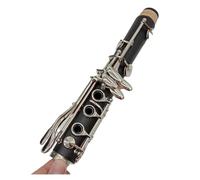 Clarinet Musical Bakelite Bb Clarinets RC Professional Clarinet Silver Plated Keys 17 Keys With Case Mouthpiec