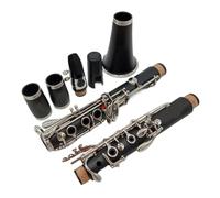 Clarinet Musical Bass Clarinet Professional Clarinet LOWE-Bb Tune Silver Plated Keys ABS