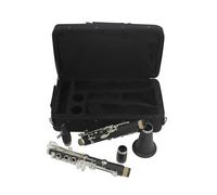 Clarinet Musical Bb Clarinet 17 Keys Bakelite Wooden Clarinette Black Grenadilla Professional With Box Accessories Parts