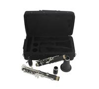 Clarinet Musical Bb Clarinet 17 Keys Bakelite Wooden Clarinette Professional Woodwind Instrument With Box Accessories Parts