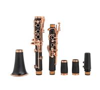 Clarinet Musical Bb Clarinet Lacquer Rose Gold 17 Keys Klarnet Black Clarinete