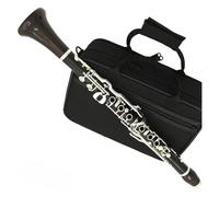 Clarinet Musical Bb tone 20 keys Ebony wood clarinet silver plating keys with case quick response good elasticity