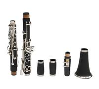 Clarinet Musical Beginner Clarinet Instrument 17 Key B Flat Clarinet Adult Playing Western Wind Hard Rubber