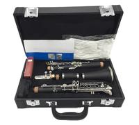 Clarinet Musical Brand New Music Fancier Club Bakelite A Clarinets Professional Clarinet Silver Plated Keys 17 Keys With Case Mouthpiec