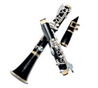 Clarinet Musical Clarinet ABS 17 Key Bb(silver Plated + Gold Plated) Clarinet