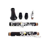 Clarinet Musical Clarinet Bb Clarinet ebony ClarinetGrenadilla 17 keys SILVER PLATED Key Bb tone ebony