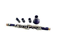 Clarinet Musical Clarinet Bb Tone Nickel Plated 17 Keys In Musical Instrument beautiful sound quality(Purple)