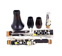 Clarinet Musical Clarinet Bb Wood Ebony Gold-plated 17 Keys Grenadilla(M6)