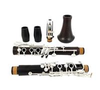 Clarinet Musical Clarinet Bb Wood Ebony Silver Plated 17 Keys Grenadilla