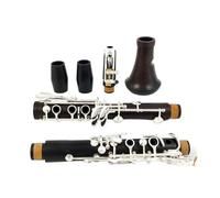 Clarinet Musical Clarinet Bb Wood Ebony Silver Plated 17 Keys Grenadilla easy to play