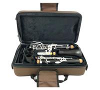 Clarinet Musical Clarinet Bb Wood Ebony Silver Plated 18 Keys Grenadilla not easy to deform