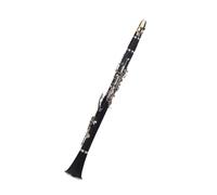 Clarinet Musical Clarinet Black Tube Bakelite B flat 17 keys silver-plated keys for beginners performance and grading
