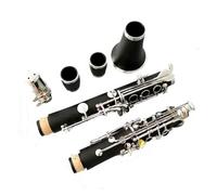 Clarinet Musical Clarinet C Nickel Plated 17 Keys Instrument Good material good technology sound quality assurance