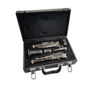 Clarinet Musical Clarinet C Tune Ebony Wood or Bakelite Sliver Plated Keys With Mouthpiece