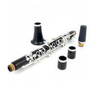 Clarinet Musical Clarinet Ebony Eb/Mib With Case Silver Plated Keys Wood Instrument Retro Professional