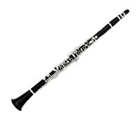 Clarinet Musical Clarinet/sliver Plated Ebony Clarinet/g Clarinet 20 Keys G tone Ebony