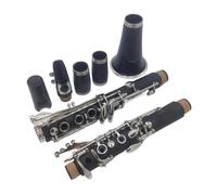Clarinet Musical Ebony Blackwood Clarinet Professional A Clarinets Bakelite 17 Keys Mouthpiece Reeds
