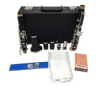 Clarinet Musical Ebony Blackwood Clarinet Professional A Clarinets Bakelite 17 Keys Musical Instruments Mouthpiece Reeds
