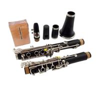 Clarinet Musical Ebony Blackwood Clarinet Professional Bakelite 17 Keys Easy to Play with Beautiful Sound