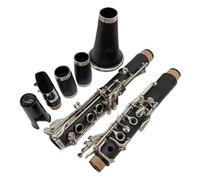 Clarinet Musical Ebony Blackwood ClarinetProfessional Bb Clarinets Bakelite 17 Keys Musical Instruments Mouthpiece Reeds