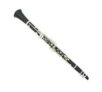 Clarinet Musical Ebony clarinet/clarinet instrument B flat 17-key white copper key professional performance examination