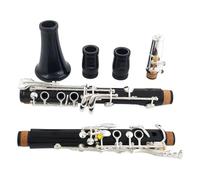 Clarinet Musical Ebony easy to playProfessional Clarinet A Rosewood Silvering/Ebony Gold-plated