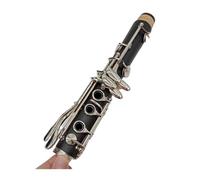 Clarinet Musical Exquisite and stylish Bakelite A Clarinets Professional Clarinet Silver Plated Keys 17 Keys With Case Mouthpiec
