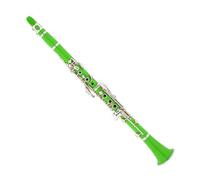 Clarinet Musical Green clarinet B flat 17 key beginner exam sound quality