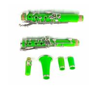 Clarinet Musical Green Clarinet Bb Clarinet 17 Key Clarinette Nickel PlatedBody Material