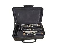 Clarinet Musical High-pitched B-flat Clarinet Hard Bakelite Body 17 Keys Nickel-plated